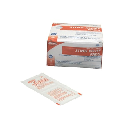 Dukal Dukal Sting Relief Medium Pads , 3000PK 856-1000